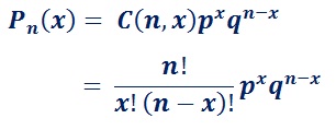 Binomial Distribution Formula